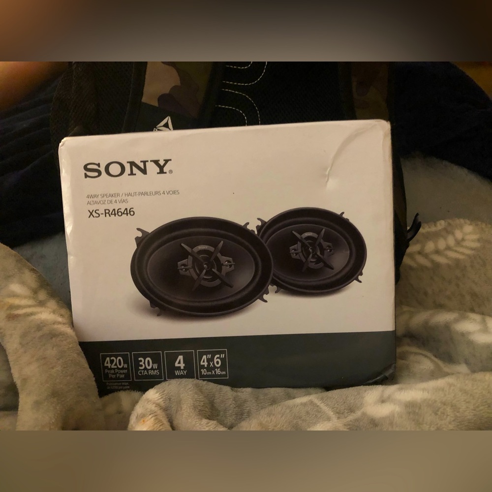 SONY XS-R4646 4 way speakers